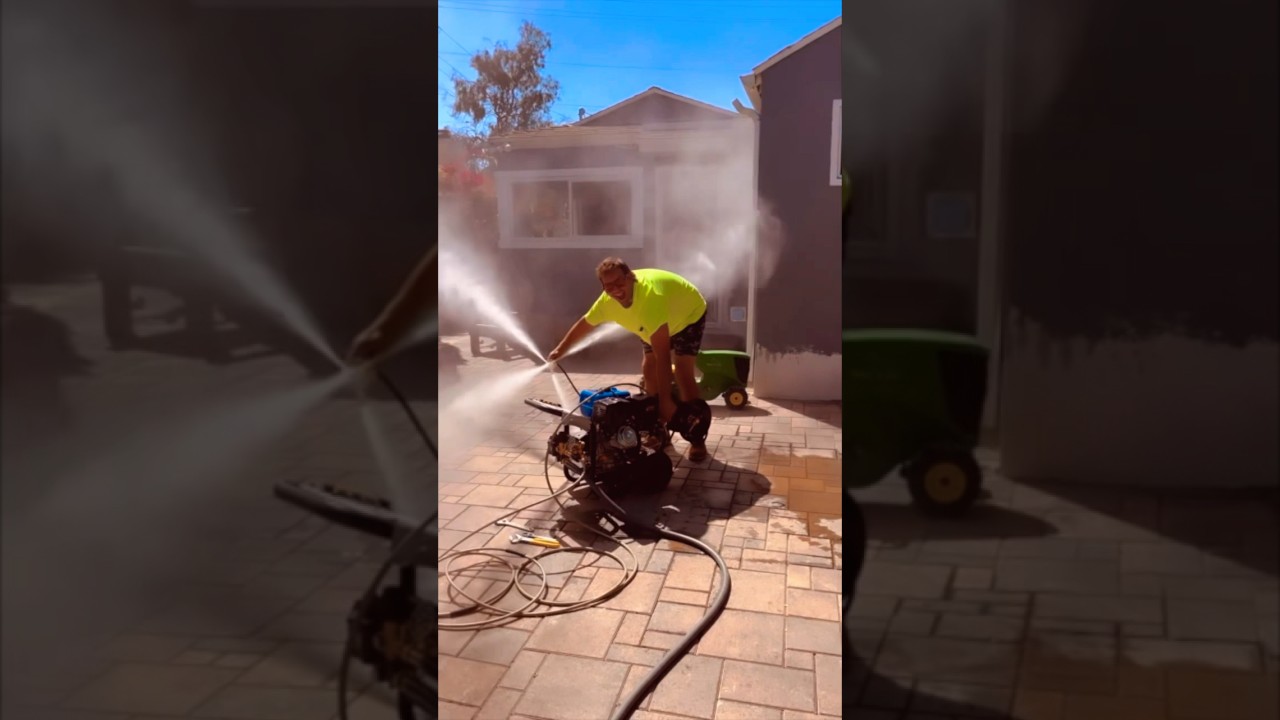Trick for building a sewer jetter. #plumbing #jetter #plumber