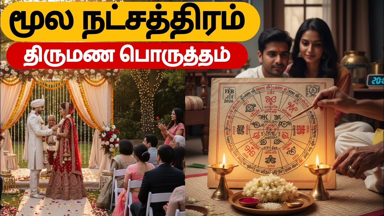 மூலம் நட்சத்திரம் திருமண பொருத்தம்  | தனுசு ராசி | moolam marriage | Sagittarius @vaitheeshwaraa 