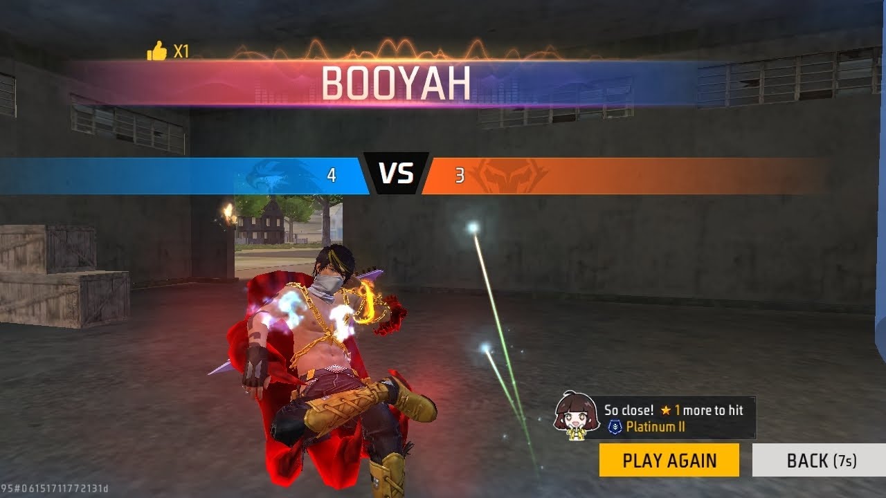 Legendary Clash Squad Rank Booyah