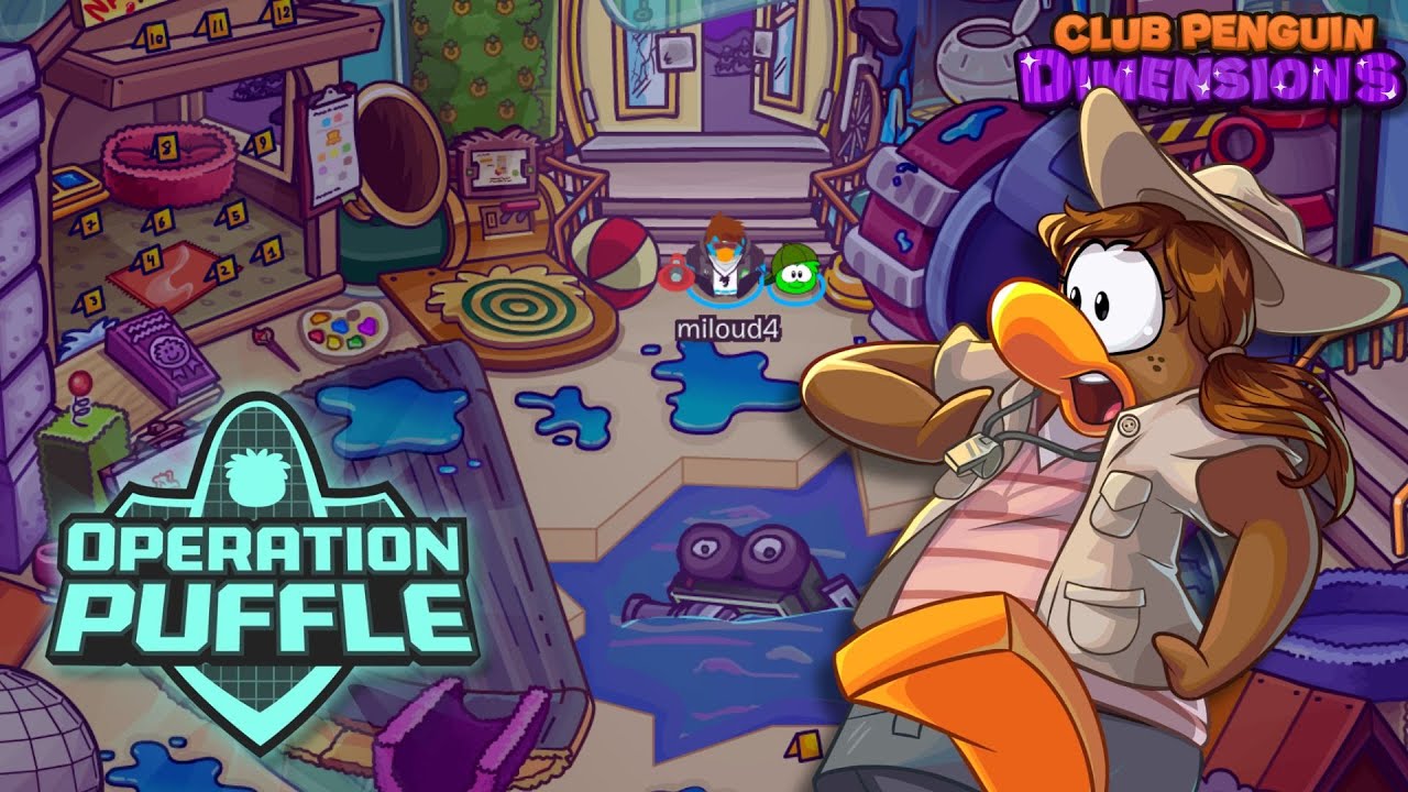 OPERATION PUFFLE 2025 HAS BEGUN! 🌙🐾| CLUB PENGUIN DIMENSIONS