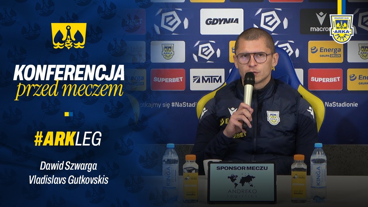 DAWID SZWARGA I VLADISLAVS GUTKOVSKIS PRZED MECZEM #ARKLEG