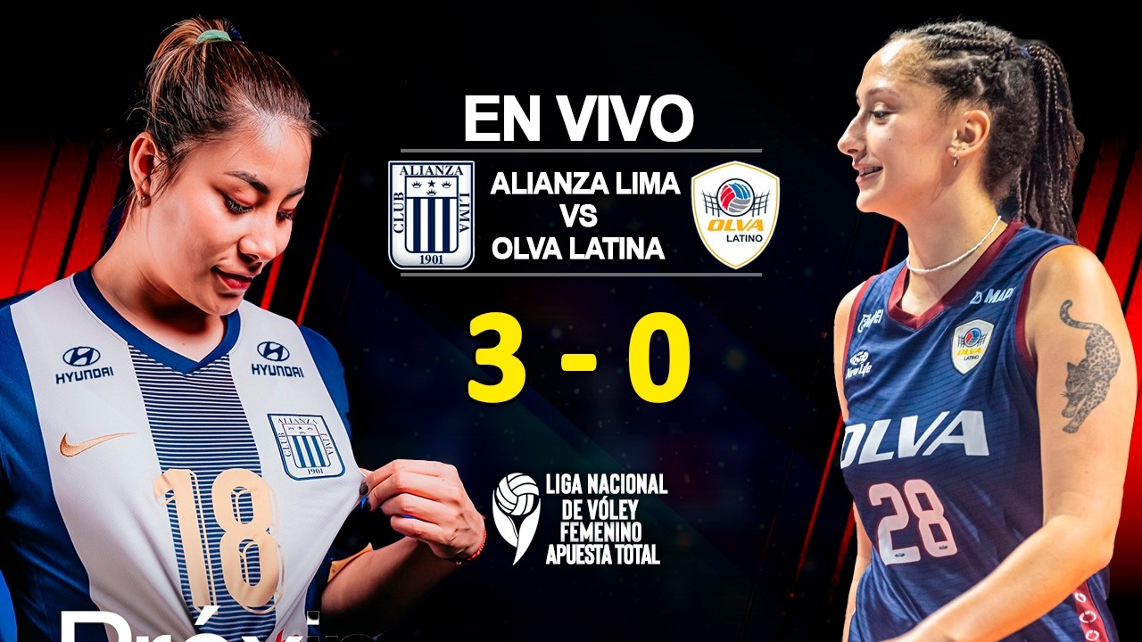 EN VIVO ALIANZA LIMA vs. OLVA LATINO(3-0) I POR LA FECHA 5 DE LA LIGA PERUANA DE VOLEY 2025-26