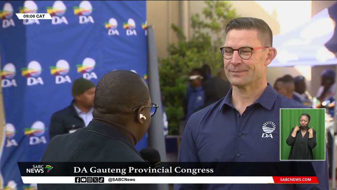 DA to elect new Gauteng leadership
