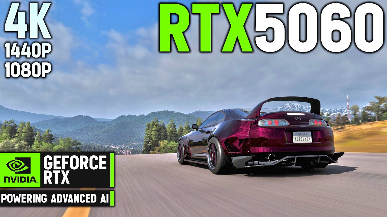 RTX 5060 + Ryzen 5 7600 | Forza Horizon 6 &bull;  4K, 1440p, 1080p | Ultra & Extreme Settings