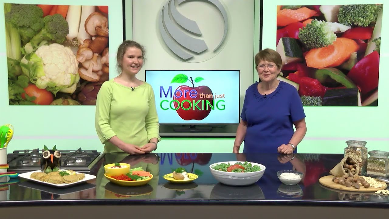 01. Cashew Mayonnaise, Baby Spinach Salad, Eggplant Schnitzel | More Than Just Cooking