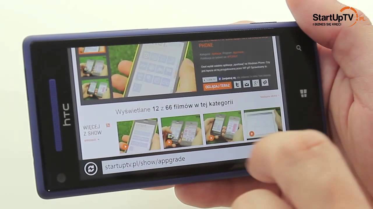 HTC Windows Phone 8X - test wideo recenzja smartfona pl