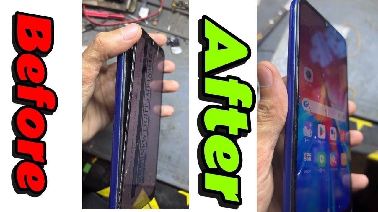 Redmi note 7 screen glue fix/DIY Repair 🛠️#redminote7 