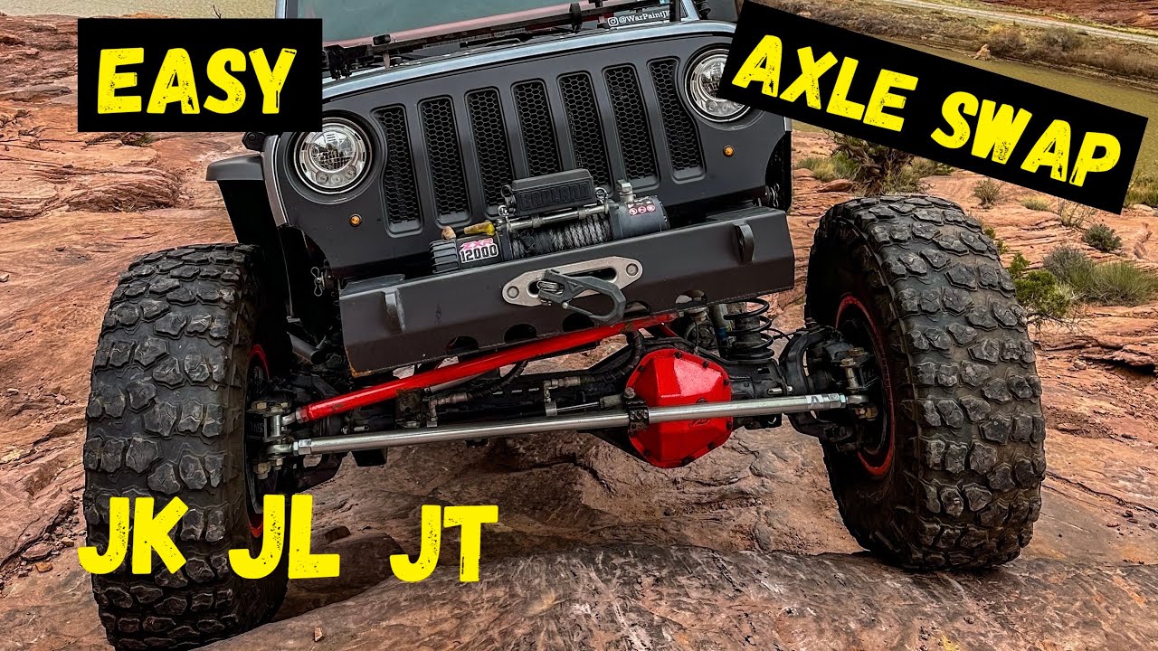 Замена оси Jeep Superduty стала проще — @ArtecIndustries