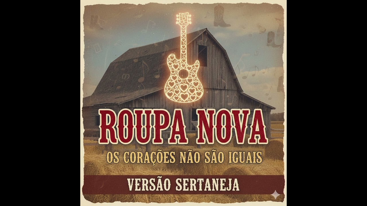 ROUPA NOVA - OS CORAÇÕES NÃO SÃO IGUAIS  - VERSÃO SERTANEJA 