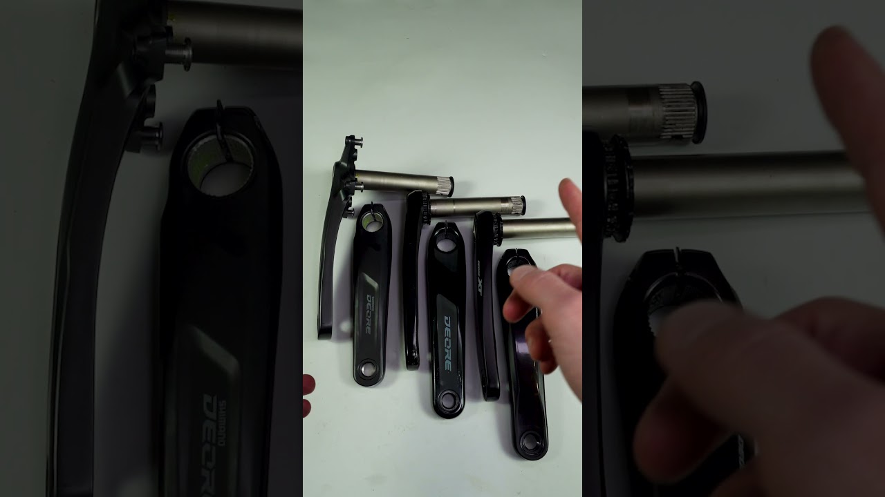 Deore m8100 Vs m6100 Vs m5100 #shorts