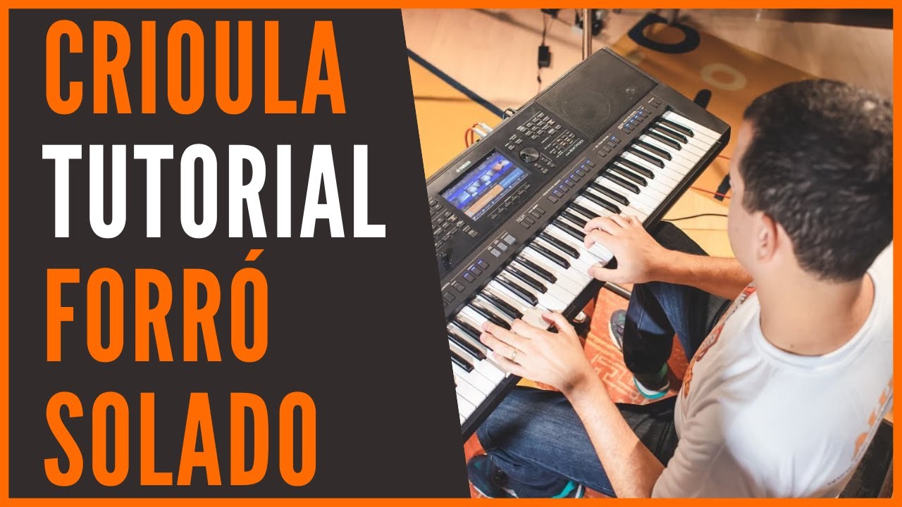 CRIOULA(MASTRUZ COM LEITE) TUTORIAL/AULA DE TECLADO | Ricardo Brito