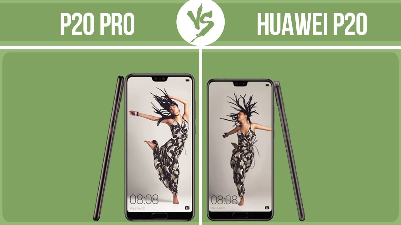 Huawei P20 Pro vs Huawei P20 ✔️
