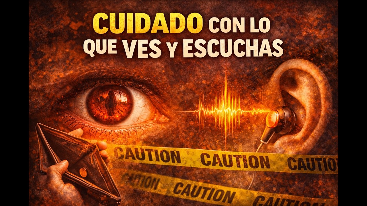 Cuidado con lo que vez y escuchas