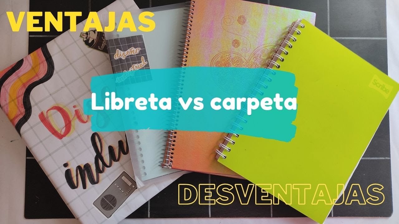 Libreta vs Carpeta | ¿Cuál conviene más? | Regreso a clases