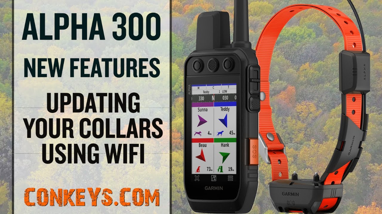 NEW Garmin Alpha 300 Features - Collar Wifi Updates