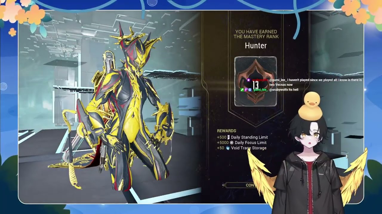Going Quack in Time! (to prevent my warframe addiction)