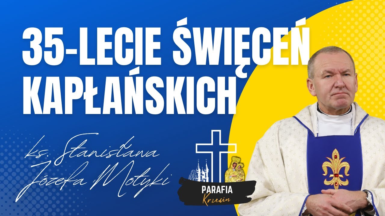 Msza Wigilii Zesłania Ducha Świętego - Kościół pw. Narodzenia NMP w Krzęcinie - transmisja na żywo!