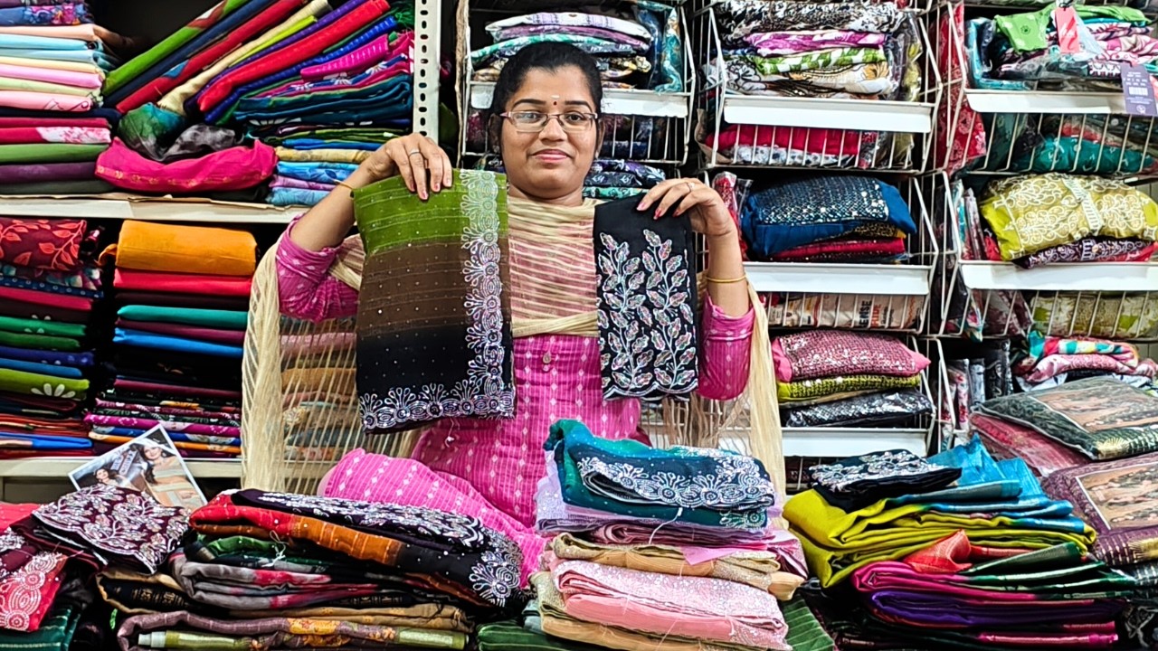 இந்த புடவைய பாத்தா இருபது எடுப்பீங்க ! Sarees in Tamil