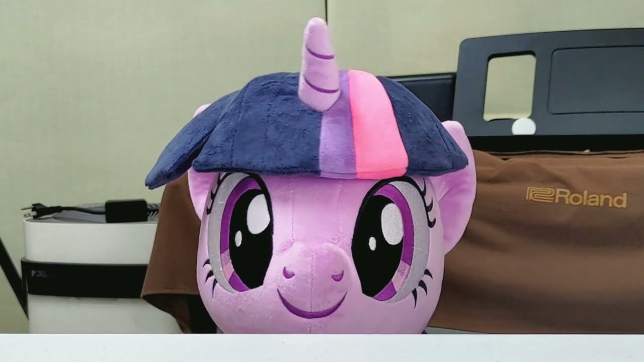 Twilight Sparkle plush sew time -lapes