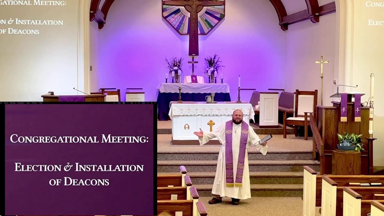 Worship at BPC:  February 22, 2026 (First Sunday in Lent)