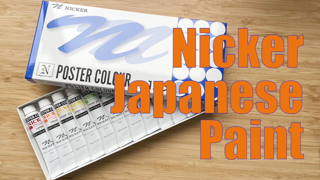 Nicker Japanese Poster paint