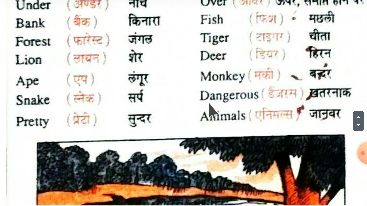10 Daily use words with their hindi meaning and pronunciation