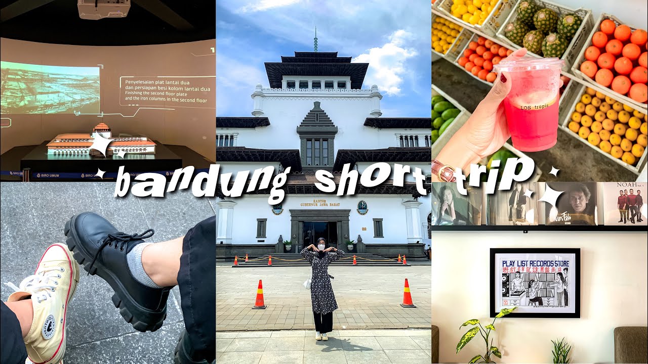 my first vlog • bandung short trip 🍪✨🍢🫶🏻