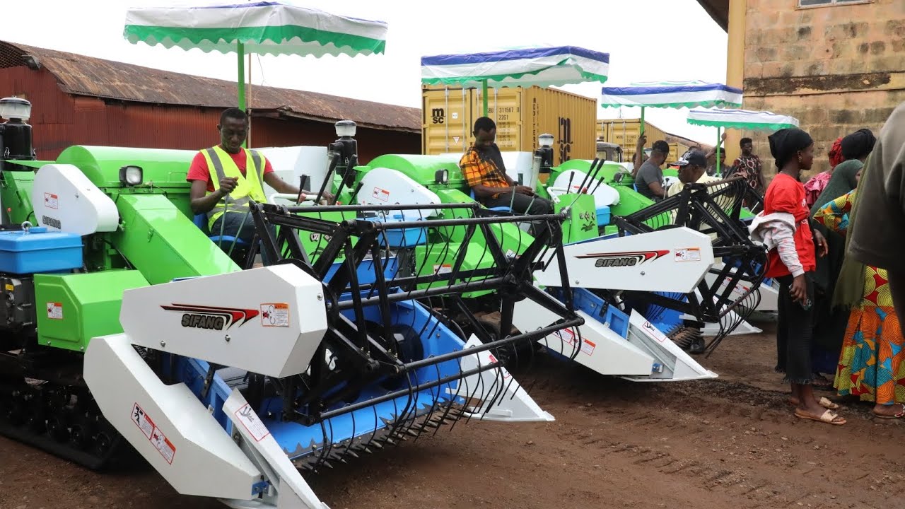 MAFS Project: Food Systems Resilience Program procured 70 Combine Harvesters for Farmers