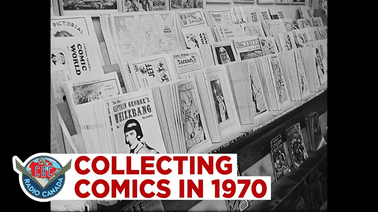 Collecting comic books in 1970