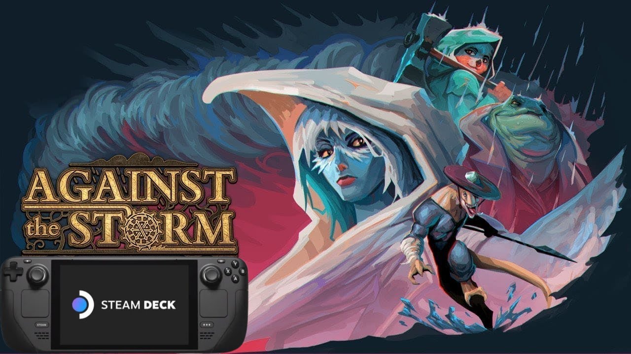 Against the Storm Steam Deck Gameplay