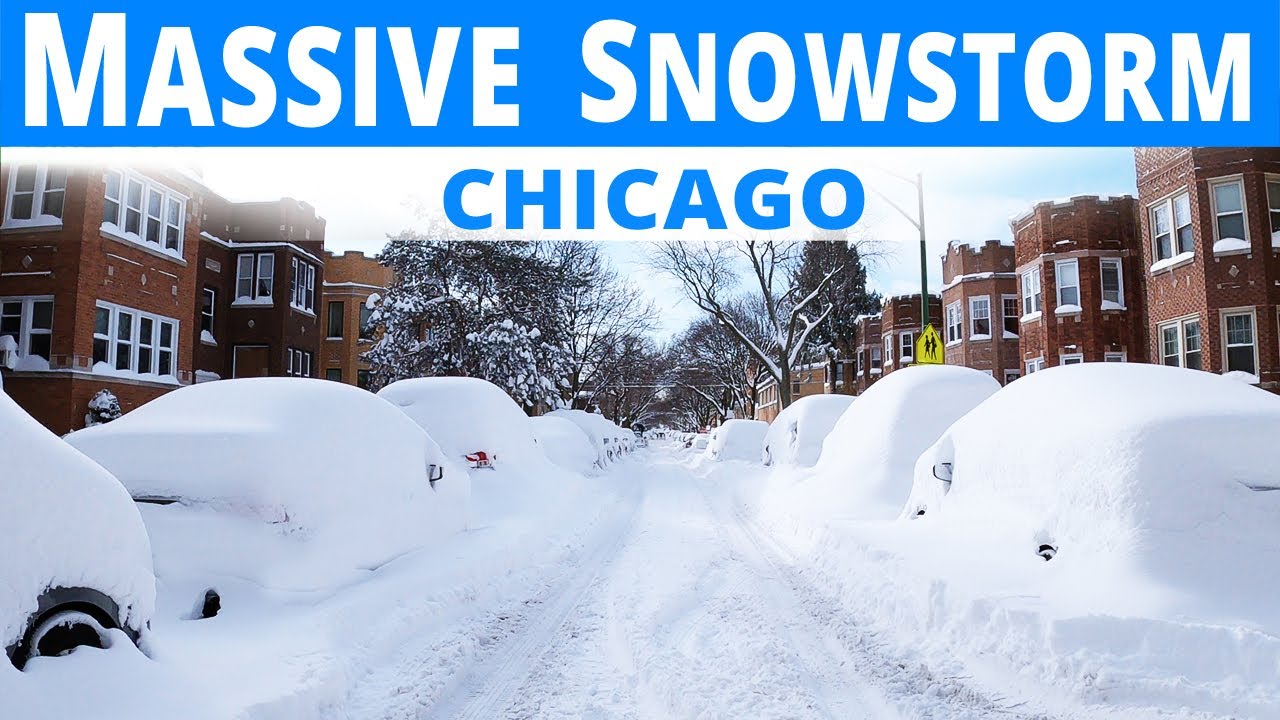 MONSTER SNOWSTORM BURIES CHICAGO!!❄The Aftermath (1.33hrs.)