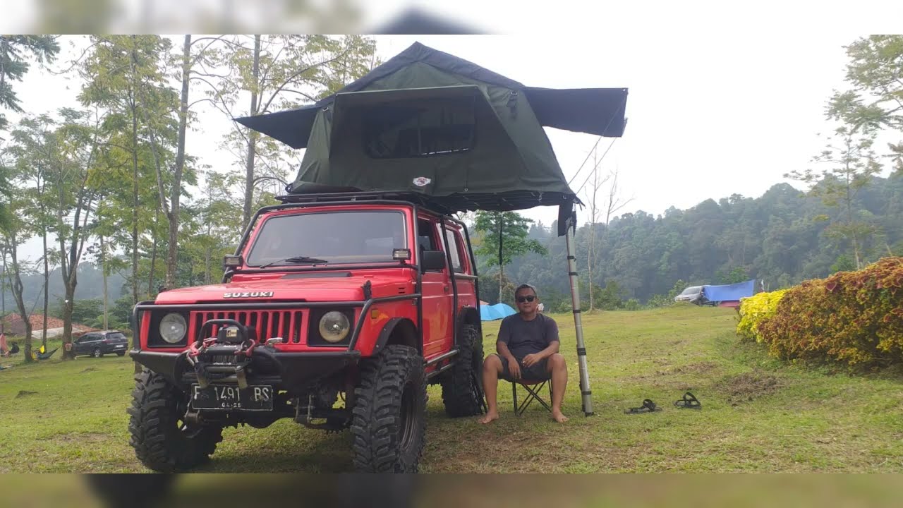Overland pake JIMNY SJ410 4xx4 PCH #camping #bogor