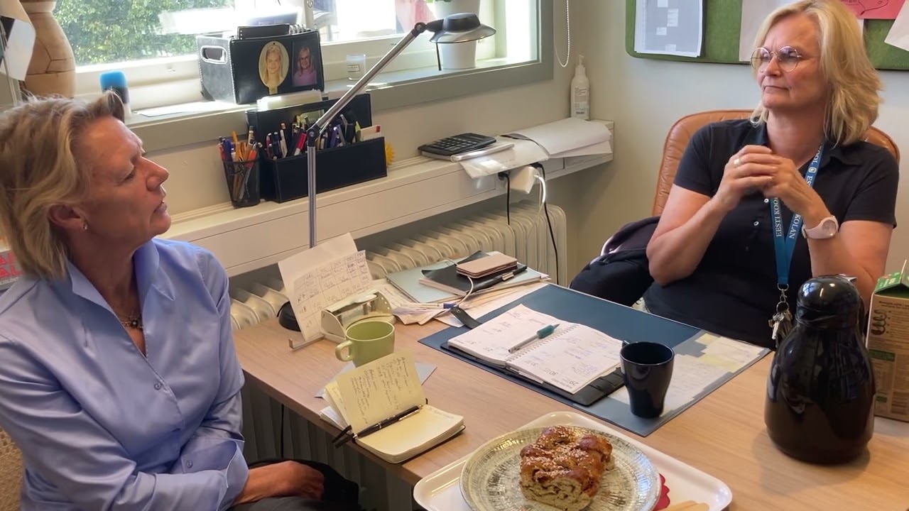 VD intervjuar Piia Paljak S&auml;rlefalk, Estniska skolans rektor