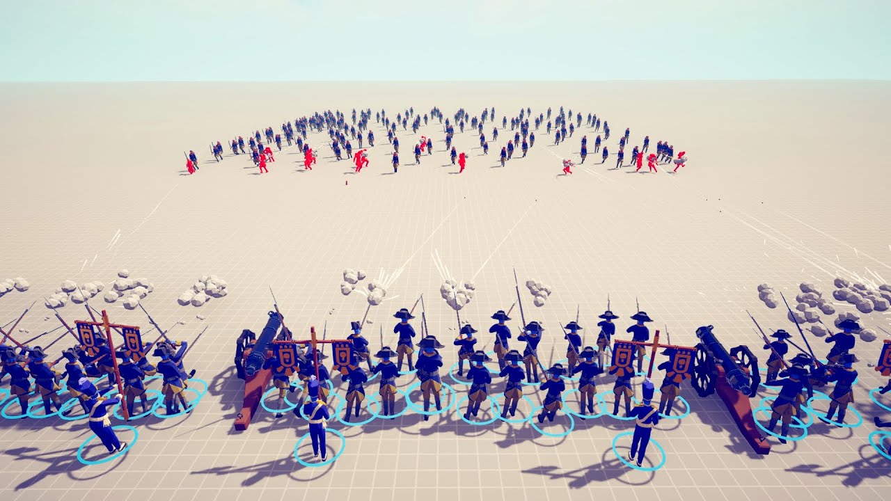 COLONIAL TEAM DEFEND FORMATION vs EVERY UNIT - Totally Accurate Battle Simulator TABS