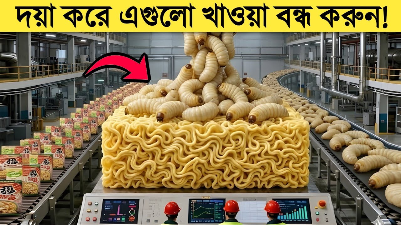 আপনার প্রিয় খাবারের ভয়ংকর সত্য! Inside Food Factory Bangla