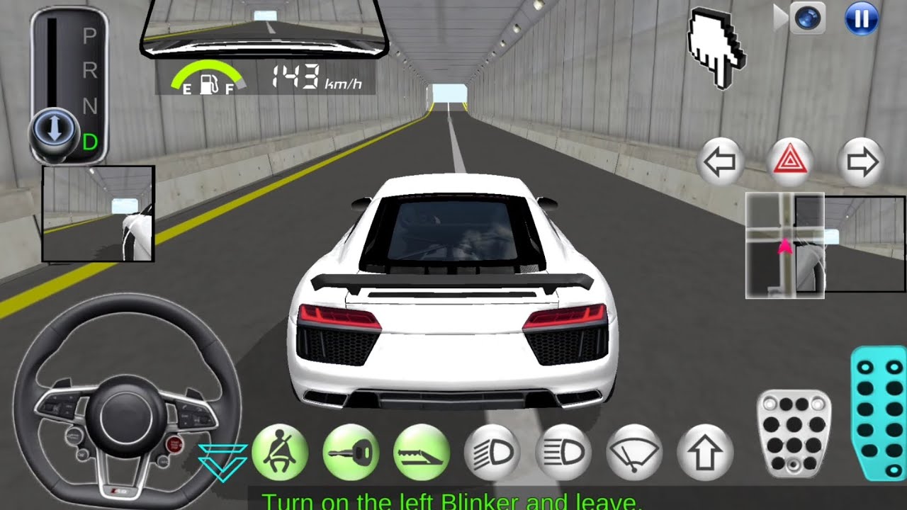 White Super car  Driving 3D Driving Class 2 Game #viralgame #viralvideo #gameplay Ep 12