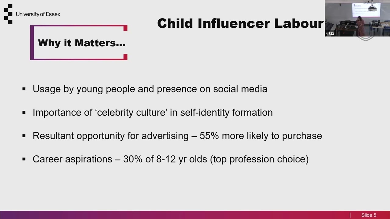 UK Child Influencer Project