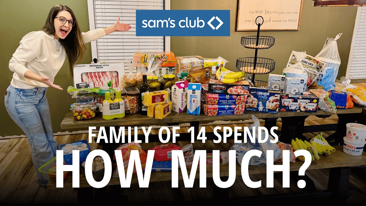 FAMILY OF 14 GROCERY HAUL | $496.93