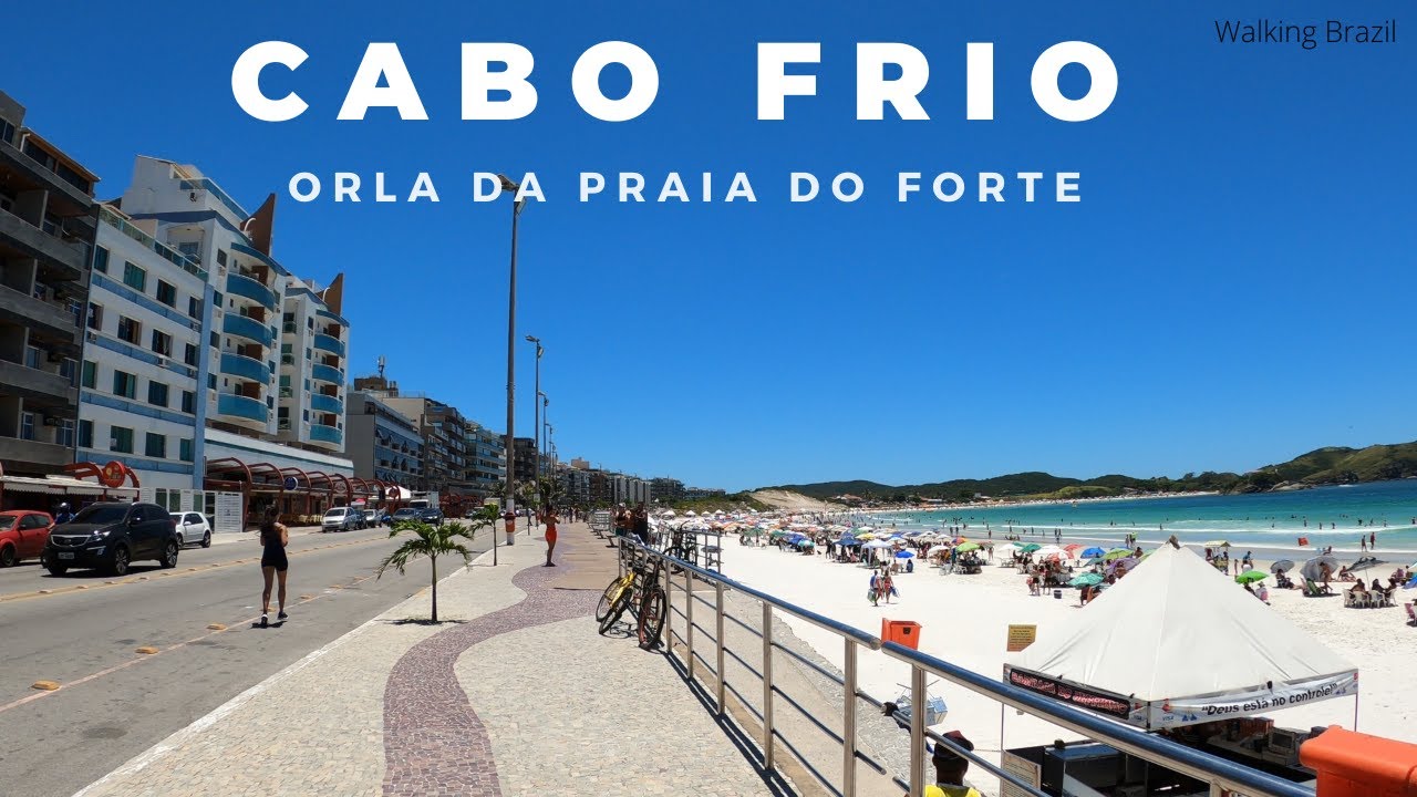 CABO FRIO | ORLA DA PRAIA DO FORTE | RJ - Walking Brazil.