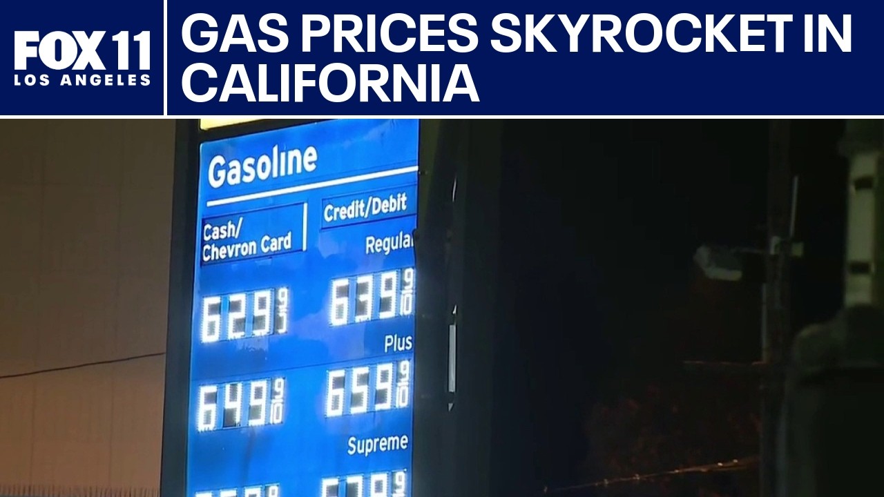California gas prices skyrocketing