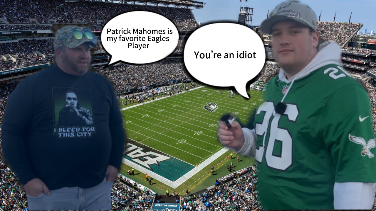 I EXPOSED BANWAGON EAGLES FANS AT A TAILGATE
