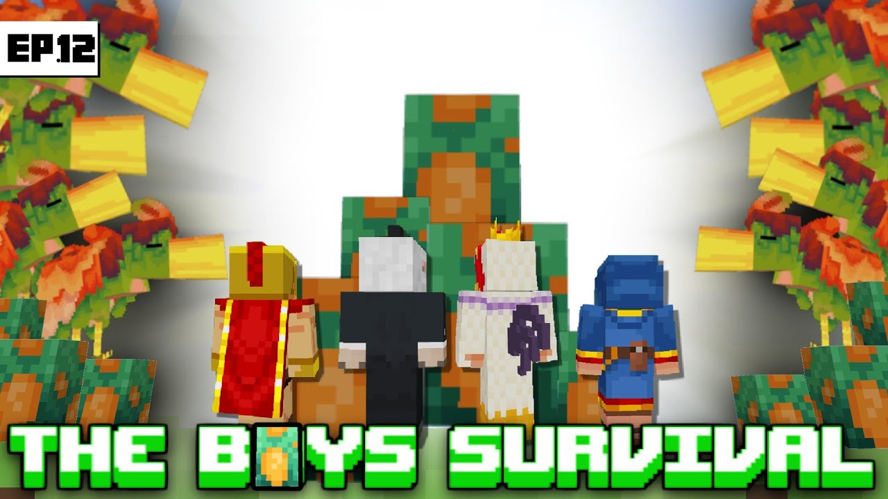 The Boys Get Geeky in Minecraft