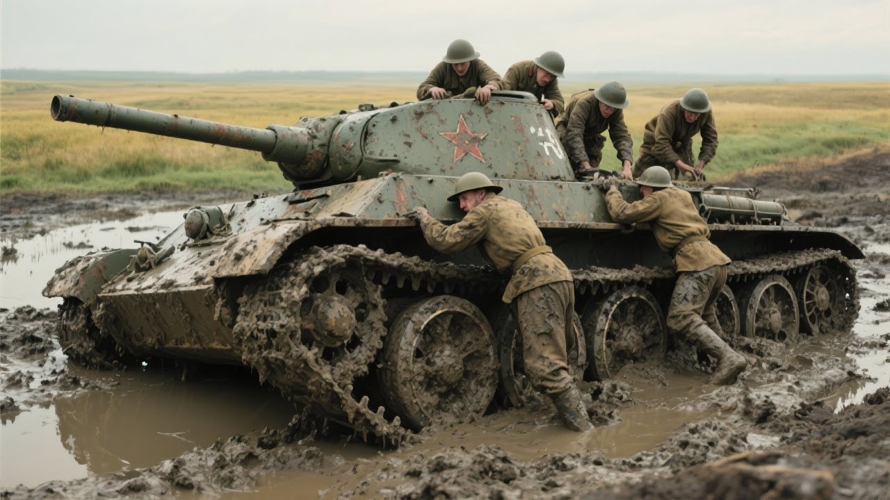 Cât de dură a fost viața echipajului tancului sovietic T-34?