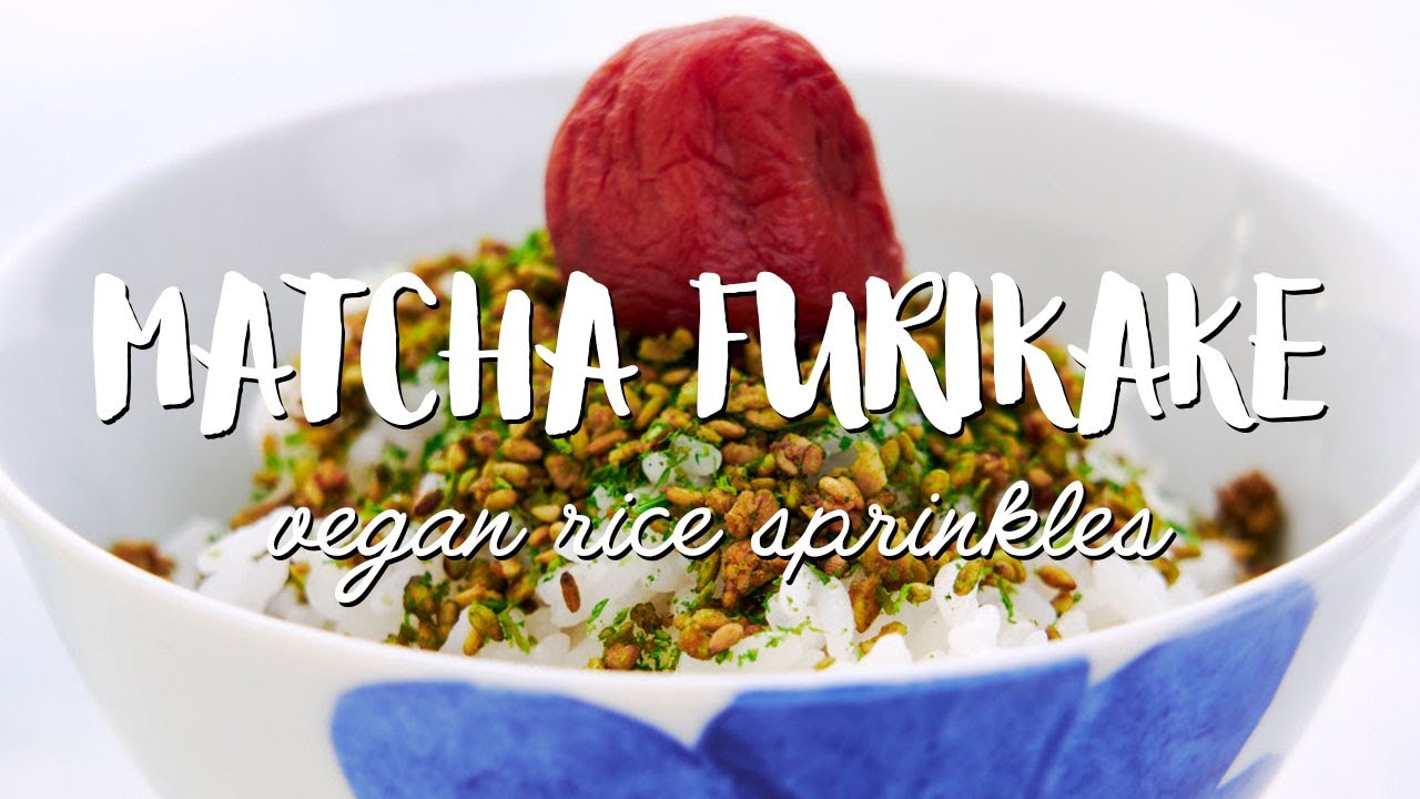 Matcha Furikake Recipe (Vegan)
