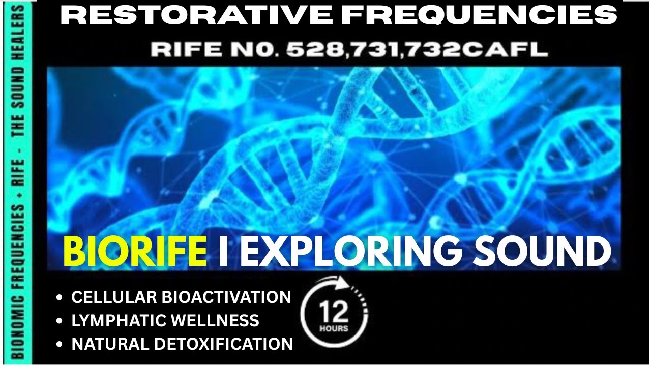Cellular Renewal & Lymphatic Drainage | Explorative Biorife Frequencies for Natural Detoxification