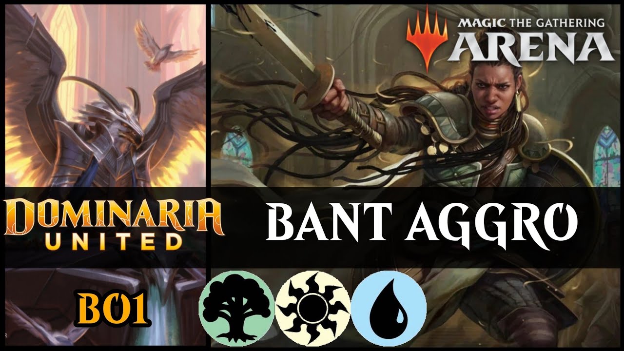 ⚪🟢🔵 BANT AGGRO | Dominaria United Standard | MTG Arena | Magic: The Gathering