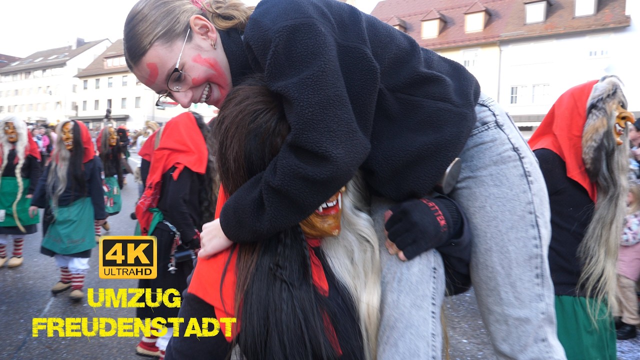 Fasnet Umzug in Freudenstadt Teil2