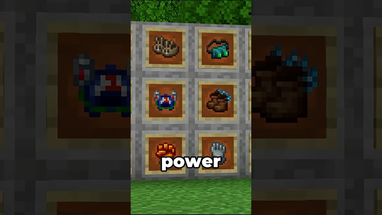 ARMOR ARTIFACTS in Minecraft!