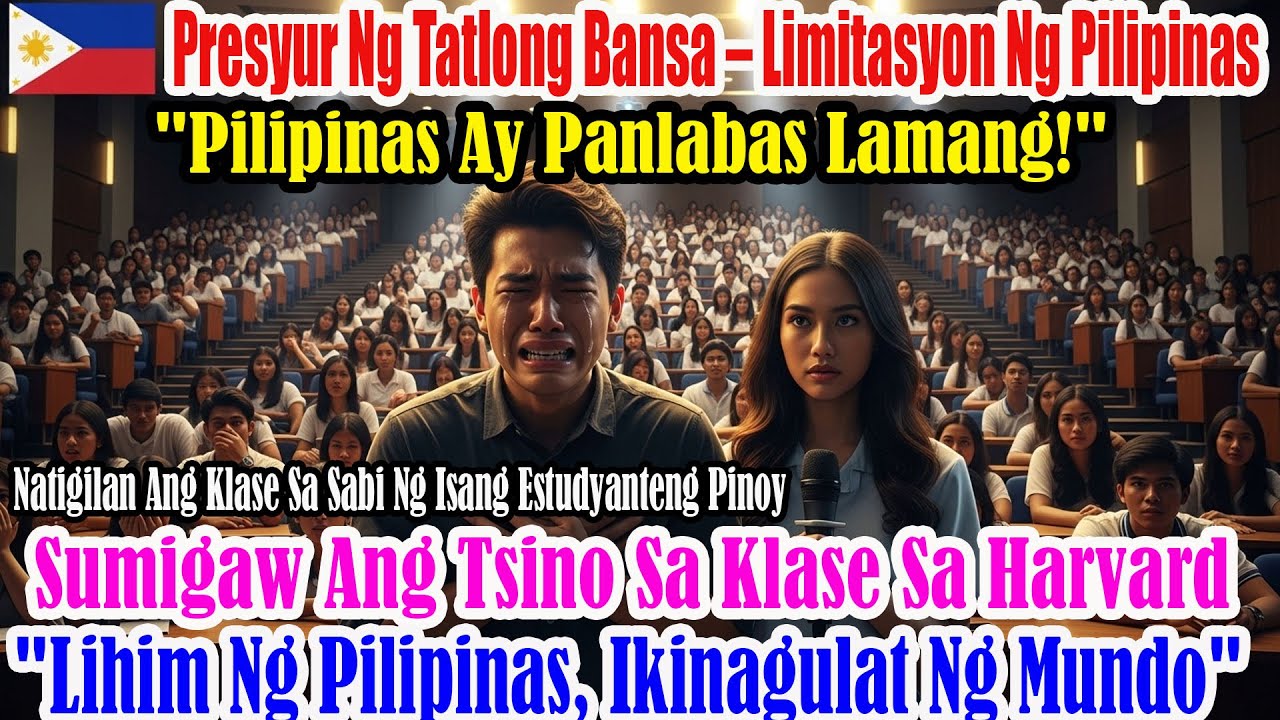 Bakit di minamaliit ang Pilipinas: lakas na nagpatahimik Tsino, Amerikano sa Harvard lektura sa uni.