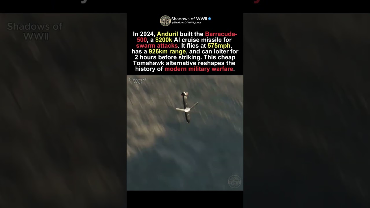 Barracuda-500: Anduril&rsquo;s $200K AI Cruise Missile